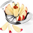 AUBENR 4.72 Inch Extra Large Apple Slicer with 12 Blades - Professional