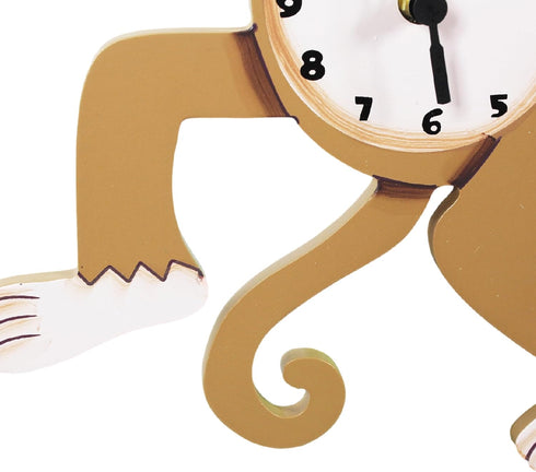 Fantasy Fields Sunny Safari Nursery Clock, Decorative Silent Non-Ticking Kids Wall Clock for Classrooms, Kids Bedrooms