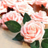 AmyHomie 50pcs Artificial Flower Fake Roses w/Stem for DIY Wedding Bouquets, Centerpieces, Party, Home Decorations