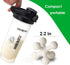 5Pcs Shaker Balls, Plastic Mixing Balls for Protein Shakes Bottle, BPA-Free, Easy Clean, Durable