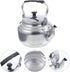 ULTECHNOVO Tea Kettle, Stainless Steel Teapot for All Stovetops with Ergonomic Handle