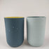 Unbreakable Reusable Drinking Cups Set of 2, Plastic Toothbrush Tumblers 300 ml/10.5 oz, Dishwasher Safe