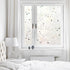 LEMON CLOUD Window Privacy Film, Stained Static Cling Glass Film, 3D Decorative, 17.5In. by 78.7In