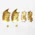 Decor365 Gold Moon Star Garland - Ramadan Decorations, Hanging Twinkle Little Star Birthday Party Decor
