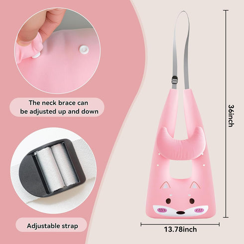 Longhuo Travel Pillow,Car Pillow Kids Car Seat Pillow U Shaped Pillow for Travel Skin-Friendly Material The Sleeping