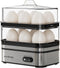 Evoloop Rapid Egg Cooker Electric 12 Eggs Capacity, Soft, Medium, Hard Boiled,