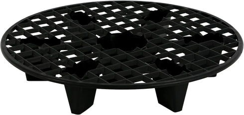 GROWDOTS 13-Inch Natural Pot Elevators for Plants Indoor-Outdoor Stand for Plastic Fabric Pots