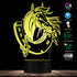 The Geeky Days Horse Modern Lighting - 3D Optical Illusion Light USB Night Lamp for Home Table Desk Decor