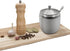 300ml Stainless Steel Sugar Bowl with Lid and Spoon, 10 OZ Coffee Seasoning Jar, Spice Container with Lid and Spoon