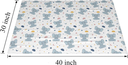BEDBLK 40'' 30'') Baby Blanket for Boys Girls Newborn Super Soft Fleece Flannel Blanket Lightweight Receiving Blankets