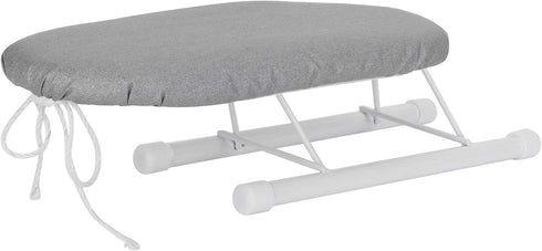 Tabletop Ironing Board with Folding Legs, Portable Mini Countertop Ironing Board, Extra Wide with Cotton Cover