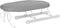 Tabletop Ironing Board with Folding Legs, Portable Mini Countertop Ironing Board, Extra Wide with Cotton Cover
