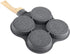Egg Frying Pan, 4 Hole Non-Stick Omelet Pan, Easy Clean Aluminium Alloy Cooker for Breakfast