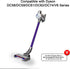 Upgraded Hardwood Floor Vacuum Attachments with Headlights for Dyson V6 DC59 DC61 DC74, Motorized Brush Accessories