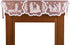 DoubleWood 20"x90" Christmas Decor Fireplace Scarf, White Lace Jesus Christmas Decorations Table Runner for Holiday