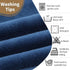 4 Dia.15.5"-18" Blue,4 Counts) SINOSSO Pcs Bar Stool Covers, Super Soft Velvet Round Stretchy Washable Dustproof