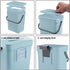 LALASTAR Small Trash Can with Lid, Indoor Kitchen Compost Bin for Countertop, 5L/1.3 Gal, Blue