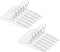 Jetec 12 Pieces Satin Padded Hangers for Women Clothing 15 Inch Satin