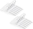 Jetec 12 Pieces Satin Padded Hangers for Women Clothing 15 Inch Satin