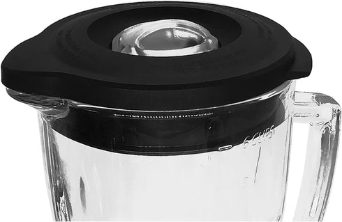 Blender 6-cup Glass Jar lid 124462-000-090 for 6-cup Glasss,Compatible with Oster Pro 1200 Blenders &OSTER OSTERIZER GALAXIE BLENDER(Plastic, 6-cup jar lid) by savebuy