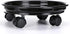 HGLCM 2Pcs (13 inch+2pcs+black) Plant Caddy,Planter Pot Mover, Plant Pot Pallet Dolly Caster with Universal Wheels