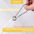 Clear PEVA Plastic Shower Curtain Liner 72" x 72" Premium Lightweight with Rustproof Metal Grommets and Weighted Magnet