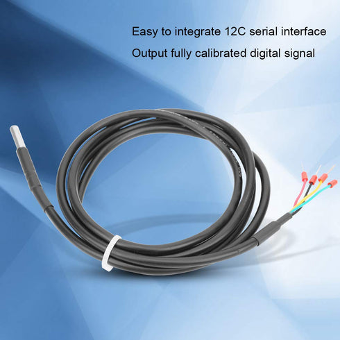 Garosa Temperature Humidity Sensor Probe Temperature -20?-125? Humidity 0-100% RH Measurement 3.3-5V 304 Stainless Steel Industrial Supply