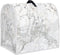 Stand Mixer Cover Compatible with Kitchen Aid Mixer, White Marble Print Dustproof Cover with Pockets for Tilt Head