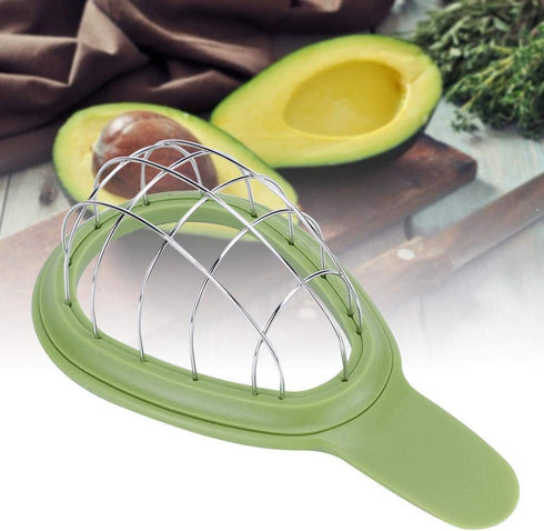 Fdit Stainless Steel Avocado Cuber and Dicer Tool - Slicer for Avocados, Kitchen Gadget