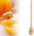 50Pcs/set Mini Honey Dipper, Wooden Muddler Stick, Individually Wrapped, 10.5cm, Wedding Party Favors