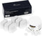 Espresso Machine Cleaning Tablets and Filters for Breville, 40 Tablets + 6 Filters, Espresso Cleaner Accessories
