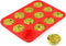 CAKETIME 12 Cups Silicone Muffin Pan, Nonstick Cupcake Pan, Regular Size Silicone Mold for Baking