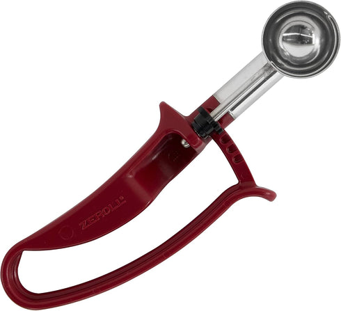 Zeroll 2070 Universal Standard Length EZ Disher Food Portion Control Scoop, 1 5/16-Inch, Plum | Dishwasher Safe