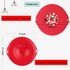Silicone Boil Over Spill Stopper Lid - FDA Food Grade, BPA-free Instant Pot Cover Fits Openings 6" to 10" (Red)