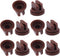 Yinpecly 20pcs Plastic Nozzle: 110 Degree Flat Fan Spray Tip for Industrial and Agricultural Applications