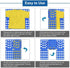 BoxLegend T Shirt Folding Board - T Shirt Clothes Folder Laundry Organizer Easy and Fast for Kid and Adult to Fold