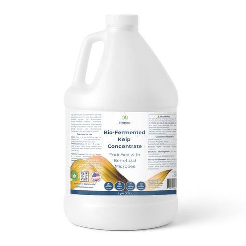 SymbionixEco Liquid Seaweed Fertilizer for Plants with Soil Activator, Fermented Organic Liquid Kelp