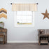 VHC Brands 16"x72" Natural Valance Kitchen Window Curtain with Rod Pocket