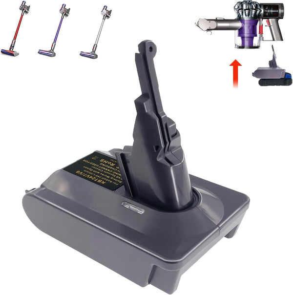 New Version V8 V7 Battery Adapter for Kobalt 24V Lithium Battery to Replace Dyson V8 V7 Vacuum Cleaners