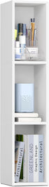 VASAGLE Custos Collection - Bookshelf, 3-Tier Bookcase, Book Shelf, Open Storage Shelf,