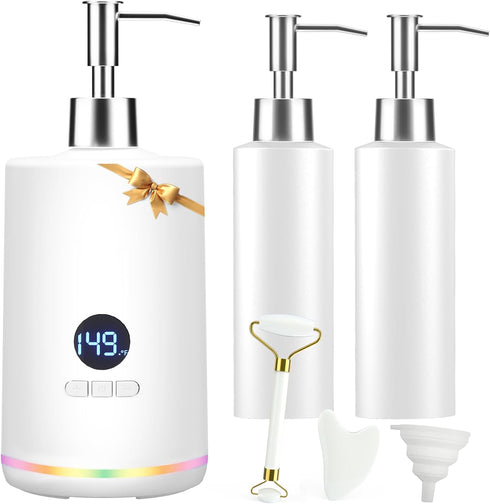Oil Warmer for Massage, Yofuly Heated Body Lotion Dispenser Device with Gua