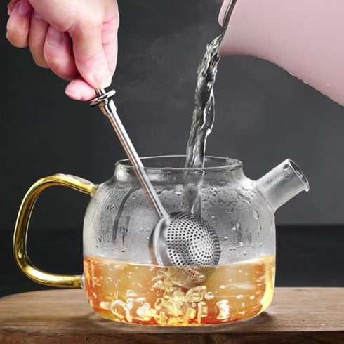 Jedrey 2pack Tea Ball, tea infuser for loose leaf tea, tea strainers for loose tea, stainless steel tea strainer, loose