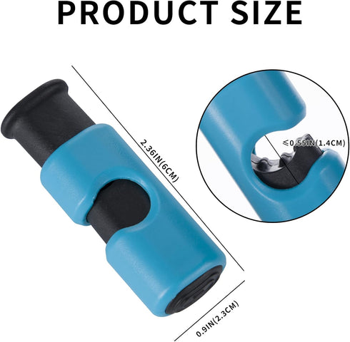 Hedameili (10pcs Squeeze and Lock Bread Bag Clips Bread Bag Clips Bread Clips Chip Clips Bag Clips Colored)