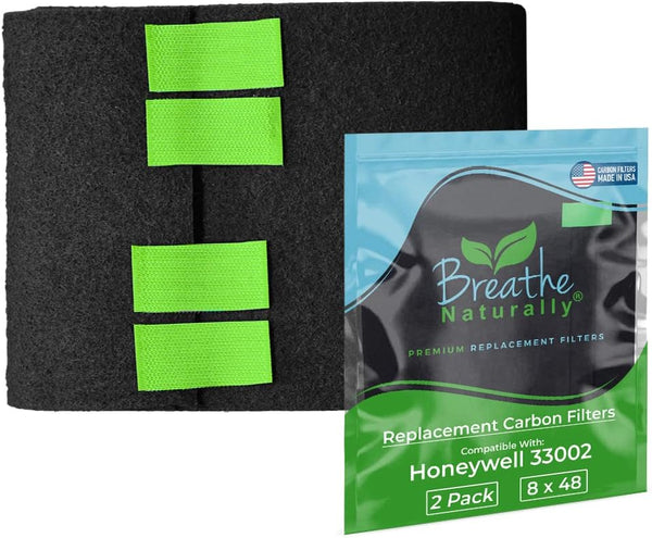Replacement Carbon Filter (2 Pack) for Honeywell Enviracaire 33002 Series Air Purifiers