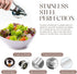 Bellemain Citrus Juicer | Metal Lemon Squeezer | Lime and Lemon Juicer Stainless Steel with Silicone Handles | Manual