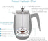Easyworkz Nando 12 oz Double Wall Insulated Thermal French Press, 304 Stainless Steel