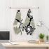 Jztco 2Pcs 24x14 Inch, Abstract Floral Kitchen Towels Boho Style Sage Green Flower Hand Towels for Kitchen Home Decor