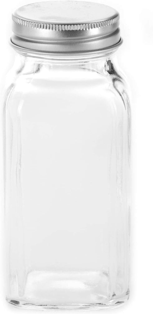 BEST VALUE 14 Large Glass Spice Jars, 6oz, Includes 126 Chalkboard Labels & 113 PVC Clear Labels