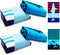 YIFONTIN 4-Pack Beach Towels 100% Cotton Extra Large XL 34"x63" Soft Absorbent