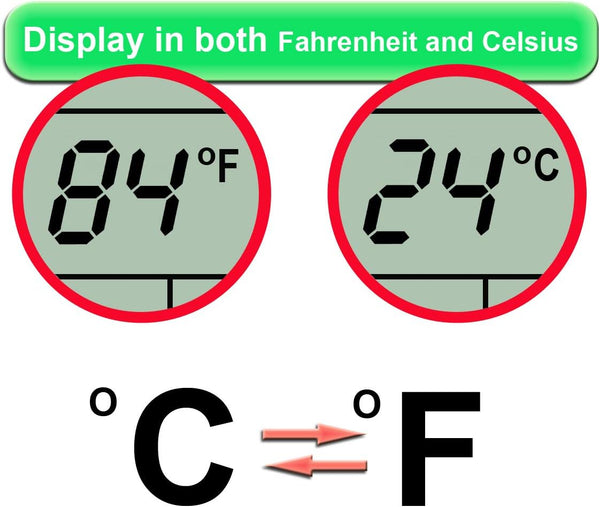 RCECAOSHAN Remote Control for Mitsubishi Electric Mr Slim Air Conditioner KM07L E12C30426, Fahrenheit Display